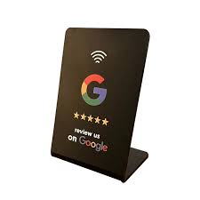 Register Google Review stand